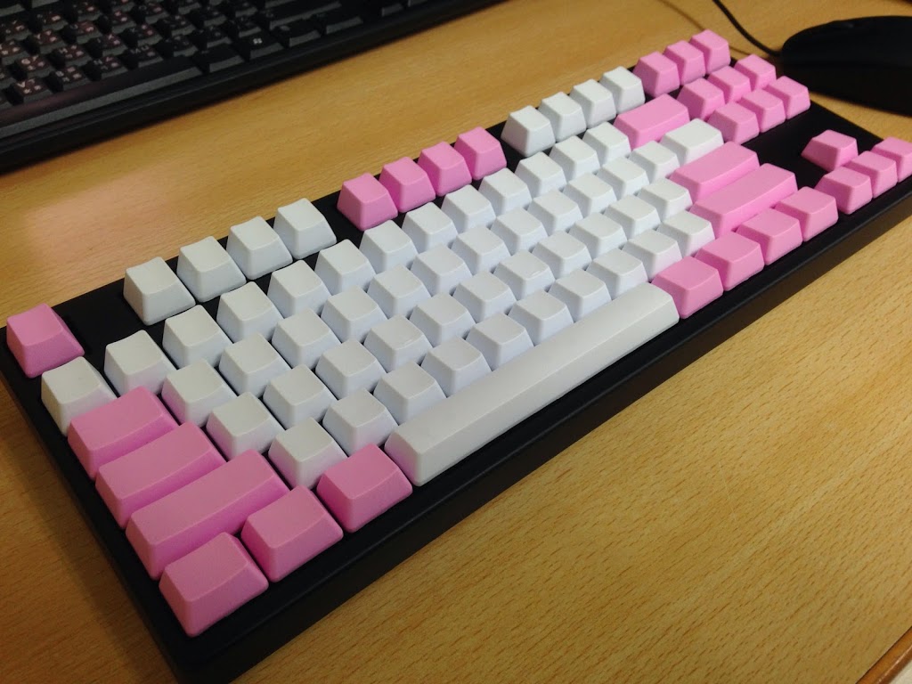 Ducky 80 % 改裝 PBT 鍵帽